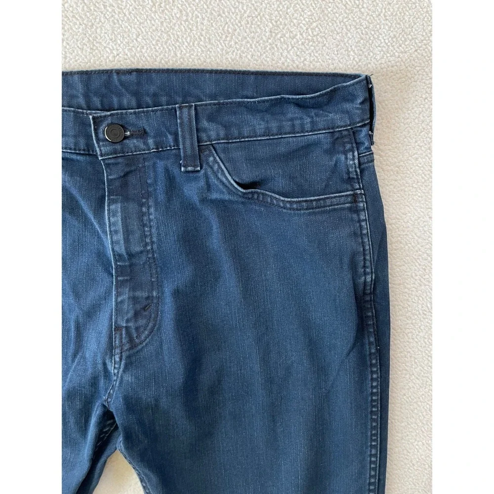 Levi's Mens 36 Regular Taper 508 Jeans Blue Indigo Stretch Denim 88508-0026